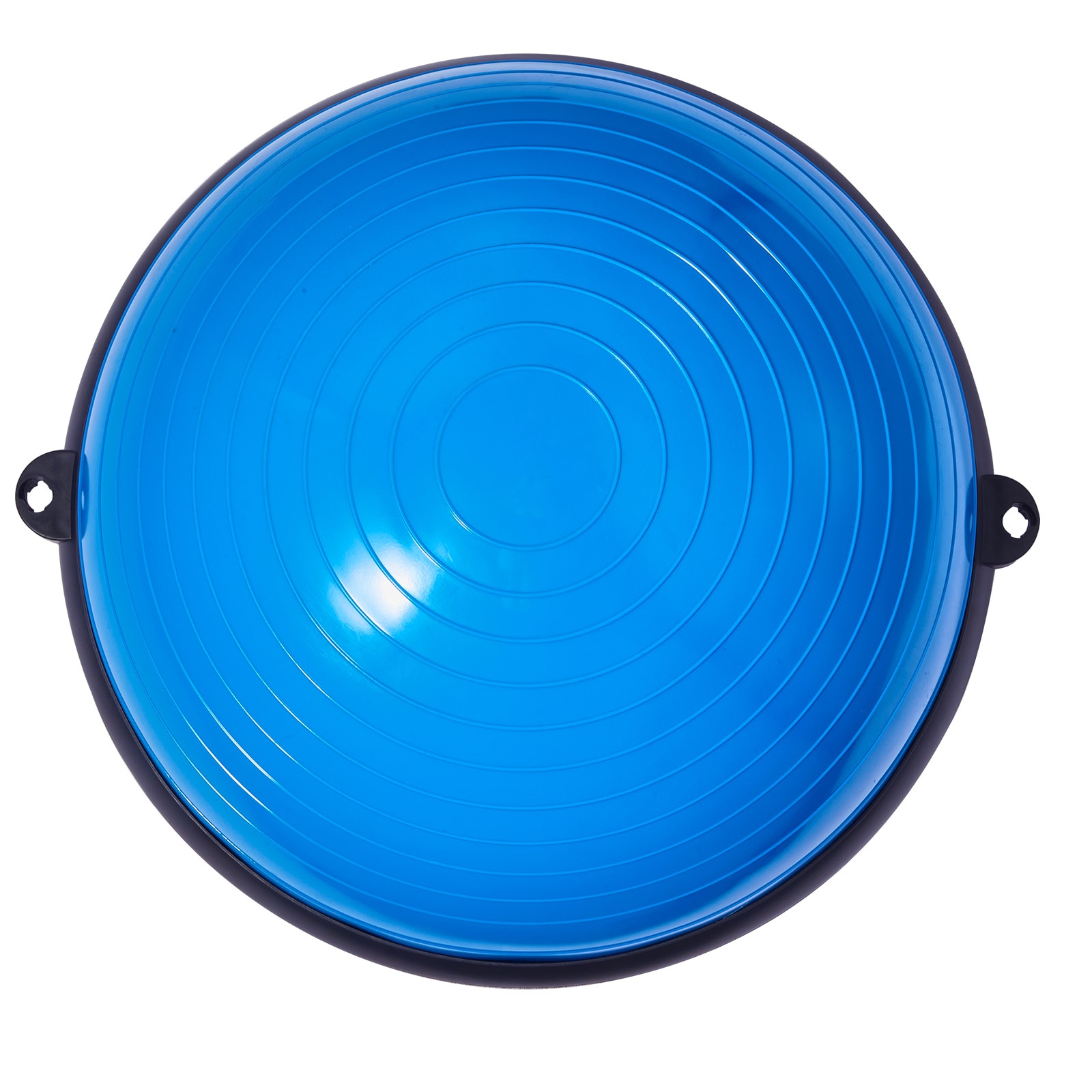 Half Balance Ball Trainer For Full Body Workout With Bands Blue_voghion.com